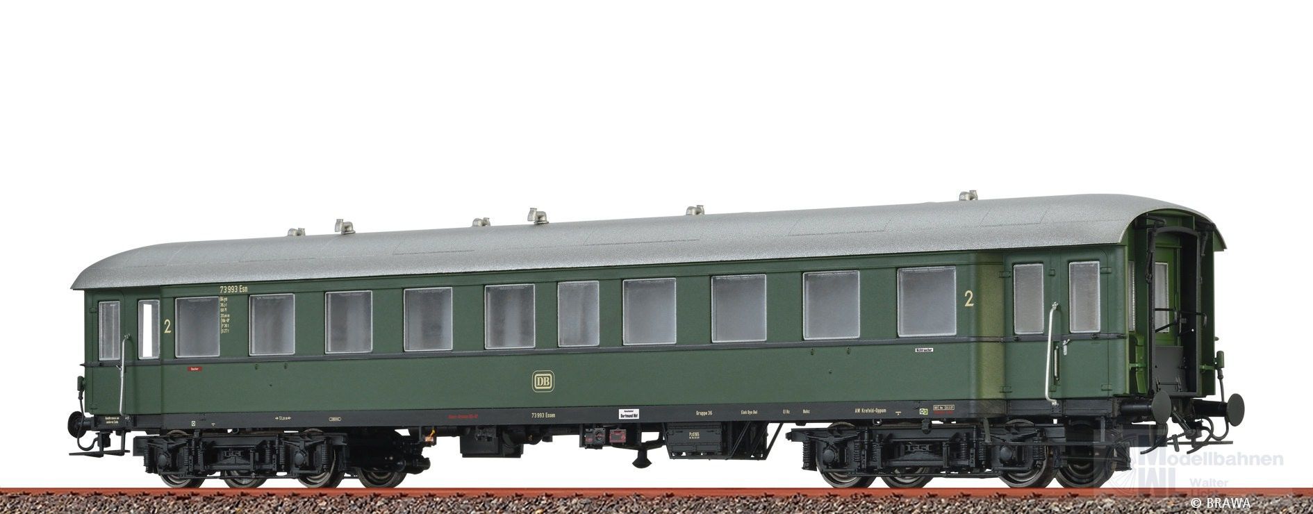 Brawa 46218 - Personenwagen DB Ep.III B4ye 73 993 Esn H0/GL Brawa 46218 - Personenwagen DB Ep.III B4ye 73 993 Esn H0/GL