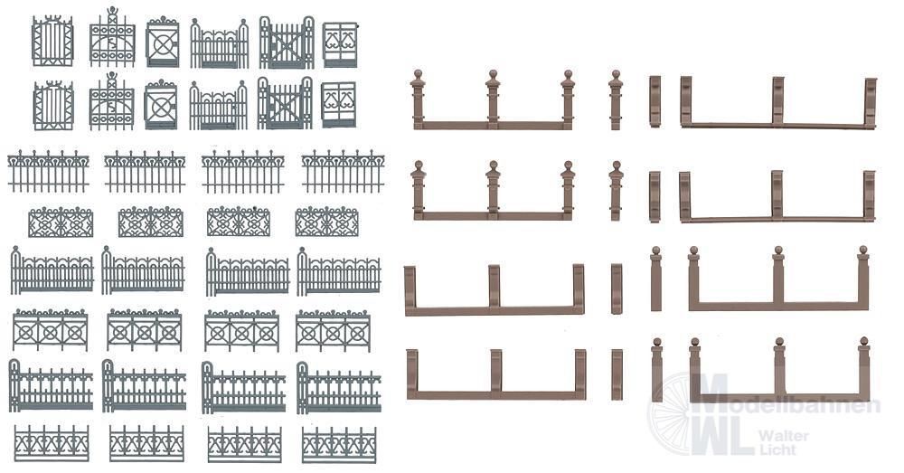 Faller 180426 - Villenzaun grau H0 1:87 Faller 180426 - Villenzaun grau H0 1:87