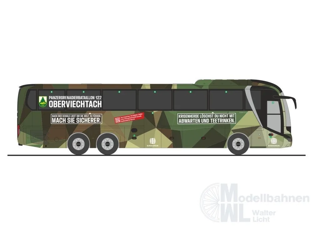 Rietze 74871 - MAN Lion´s Coach L´17 Bundeswehr Panzergrenadierbatallion 122 Oberviechta