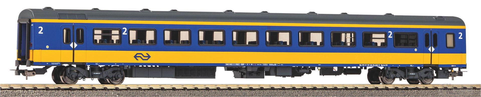 Piko 97646 - Personenwagen NS Ep.VI ICR 2.Kl./Gepäckabteil H0/GL