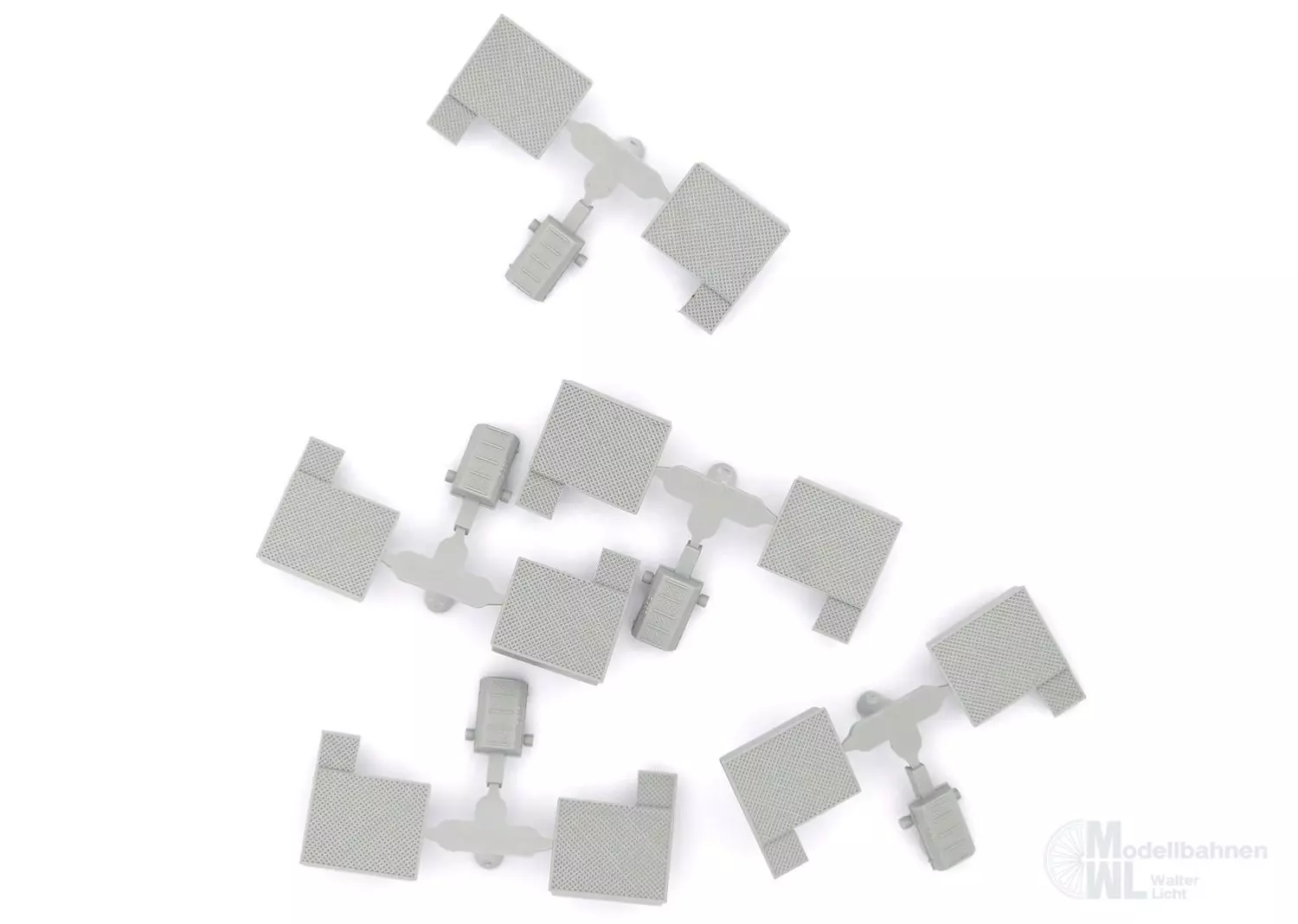 Märklin Ersatzeile E521790 - ERSATZTEIL: Attrappe grau (Spritzling) 5x