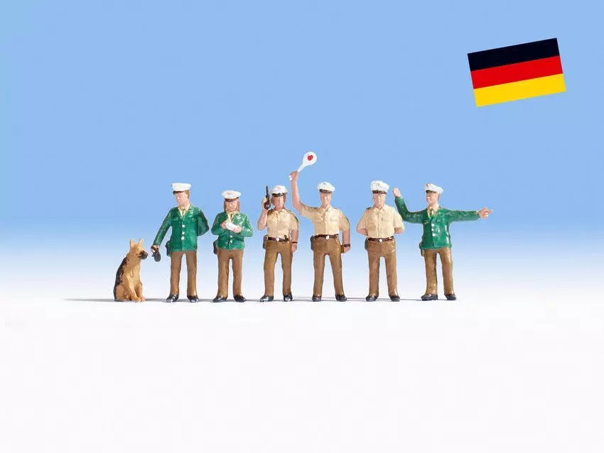 Noch 15090 - Polizisten Deutschland H0 1:87