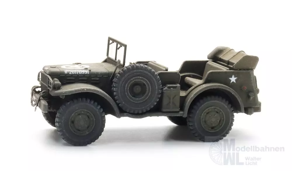 ARTITEC b.v. 6870760 - US Dodge WC56 command car H0 1:87 Fertigmodell