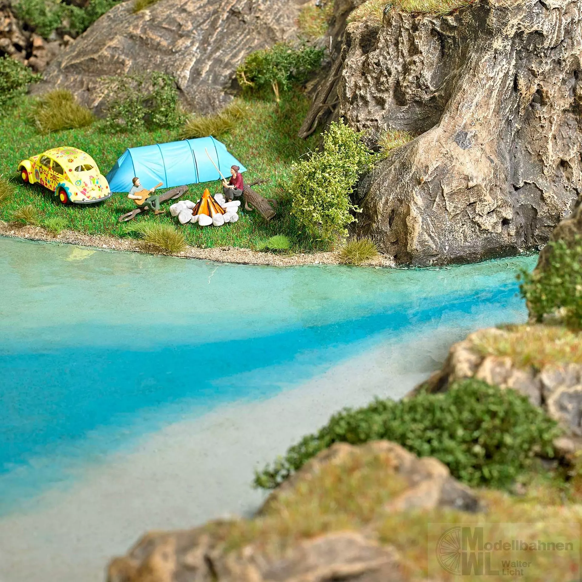 Busch 7581 - Modellierwasser Farb-Set