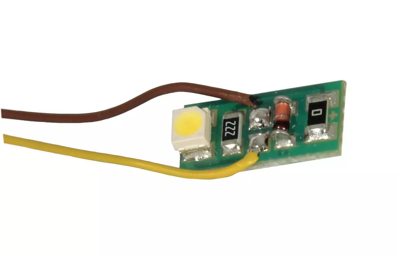 Viessmann 6006 - Hausbeleuchtung mit 1 LED warmweiß 10 Stück H0 1:87 (auch für TT 1:120)