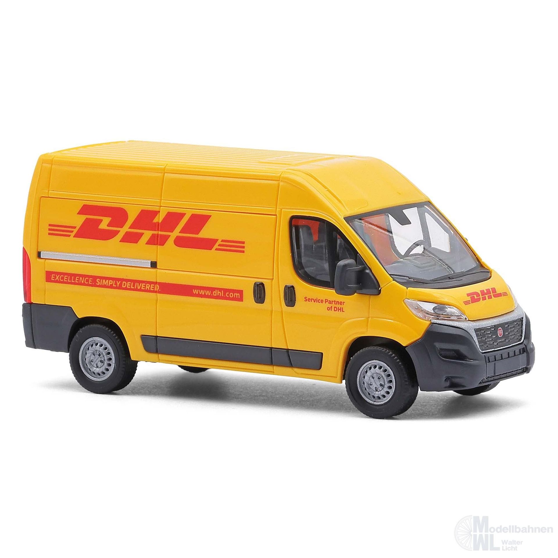 Busch 54611 - Fiat Ducato DHL H0 1:87