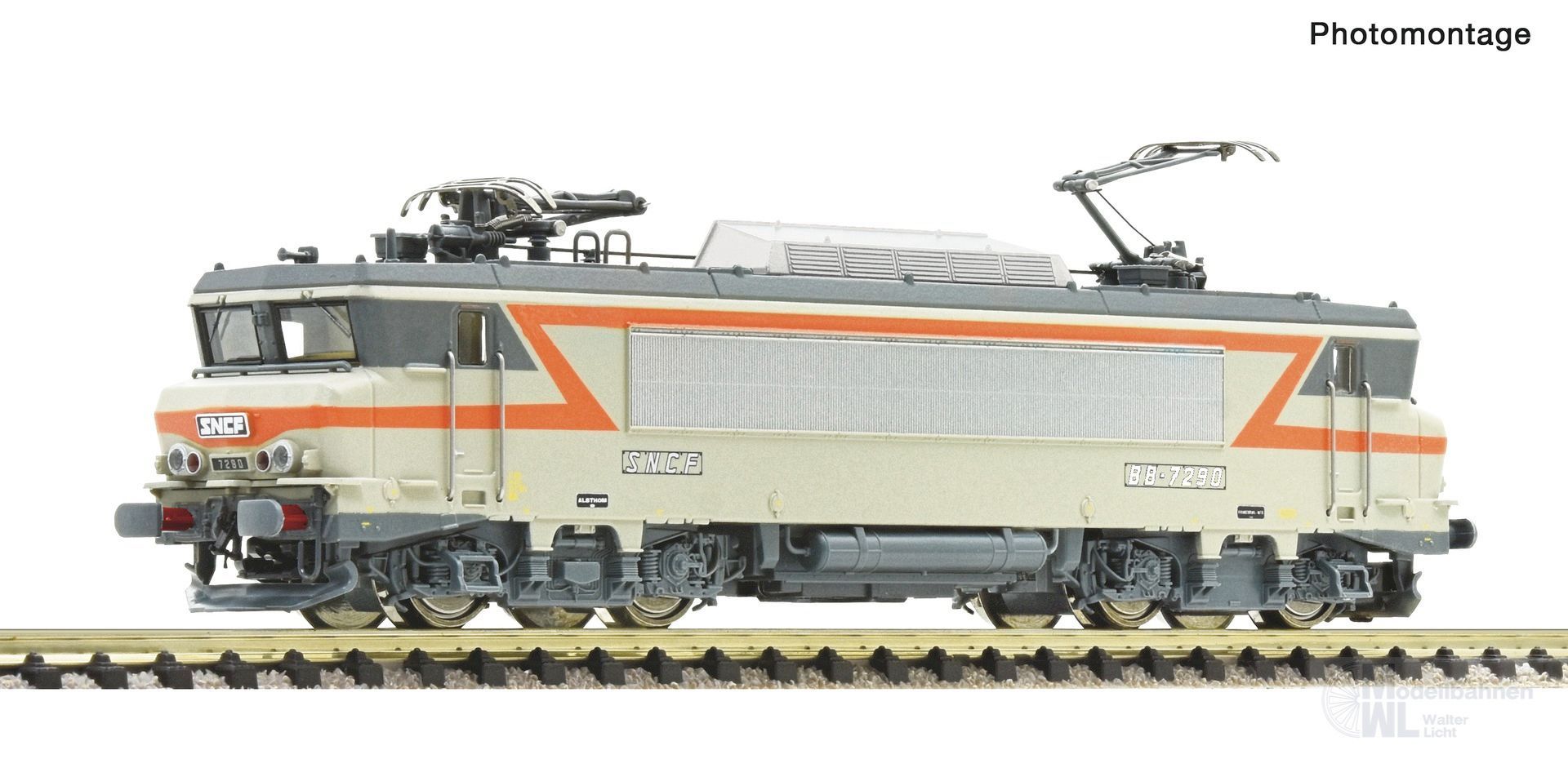 Fleischmann 7570078 - E-Lok BB 7290 SNCF Ep.IV N 1:160 Sound