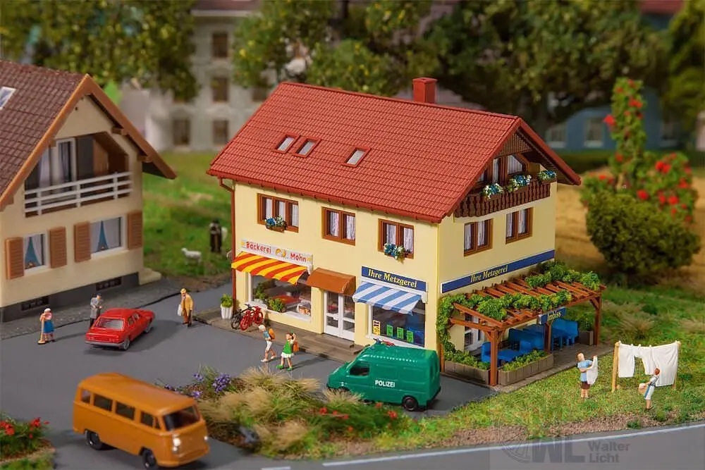 Faller 232336 - Bäckerei/Metzgerei N 1:160