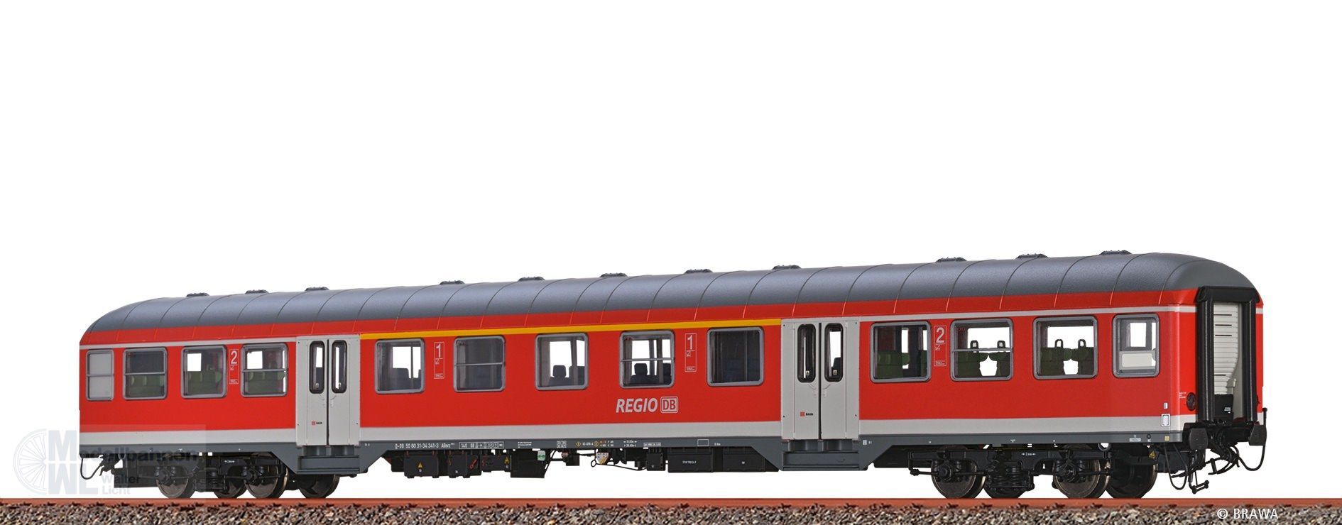 Brawa 46656 - Nahverkehrswagen DB Ep.VI ABnrz 403.4 H0/GL DIGITAL EXTRA Brawa 46656 - Nahverkehrswagen DB Ep.VI ABnrz 403.4 H0/GL DIGITAL EXTRA