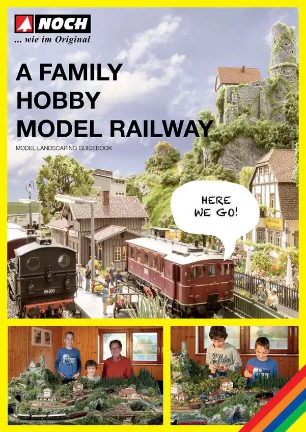 Noch 71905 - Guidebook A Family Hobby - Model Railway Englisch G/1/0/H0/H0m/H0e/TT/N/Z