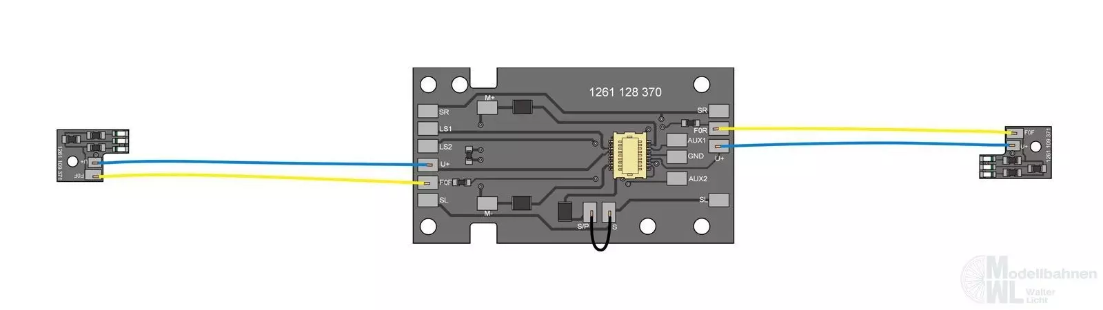 Bemo 5161370 - Umbausatz LED/ Next18 1261 H0m