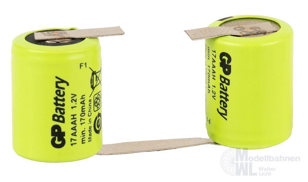 Faller 163262 - Akkupaar 2,4 V, 170 mAh verbunden