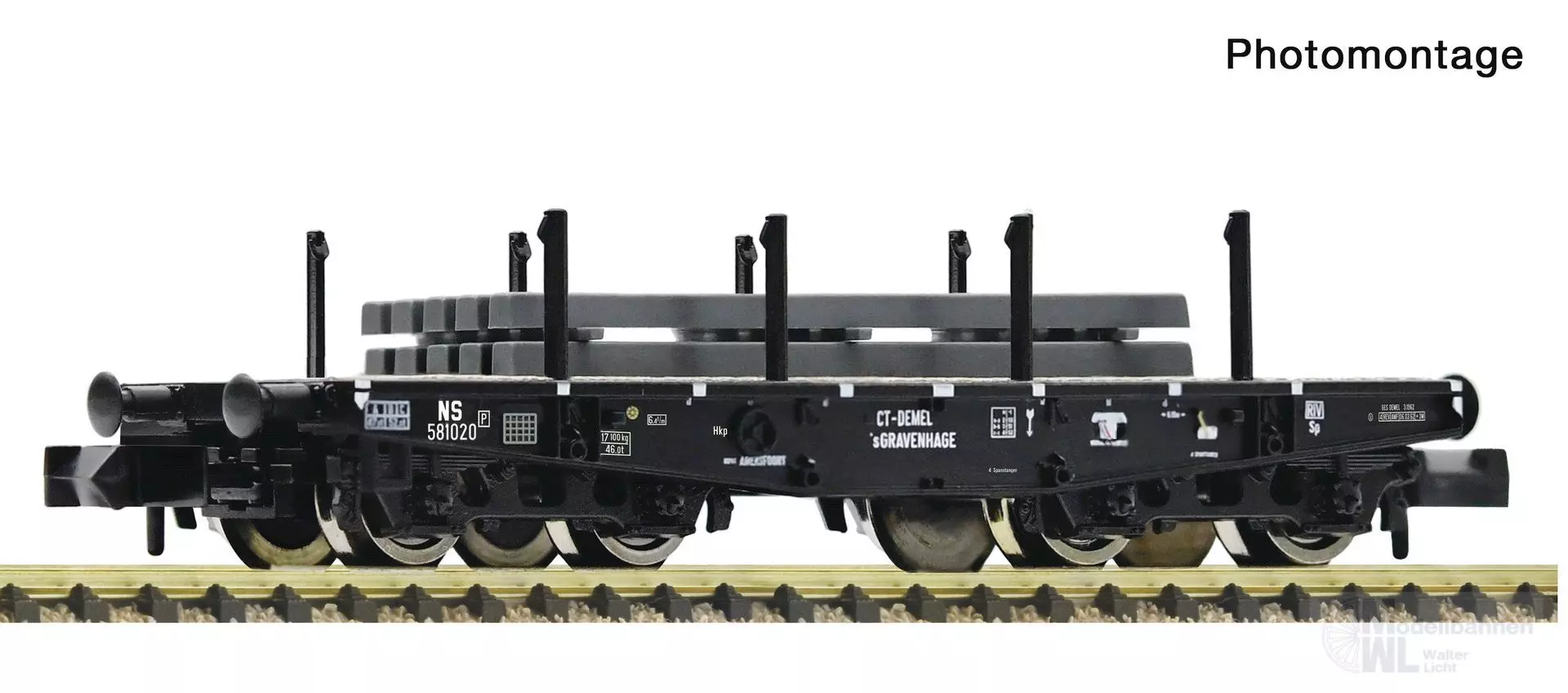 Fleischmann 6660162 - Schwerlastwagen NS Ep.III N 1:160