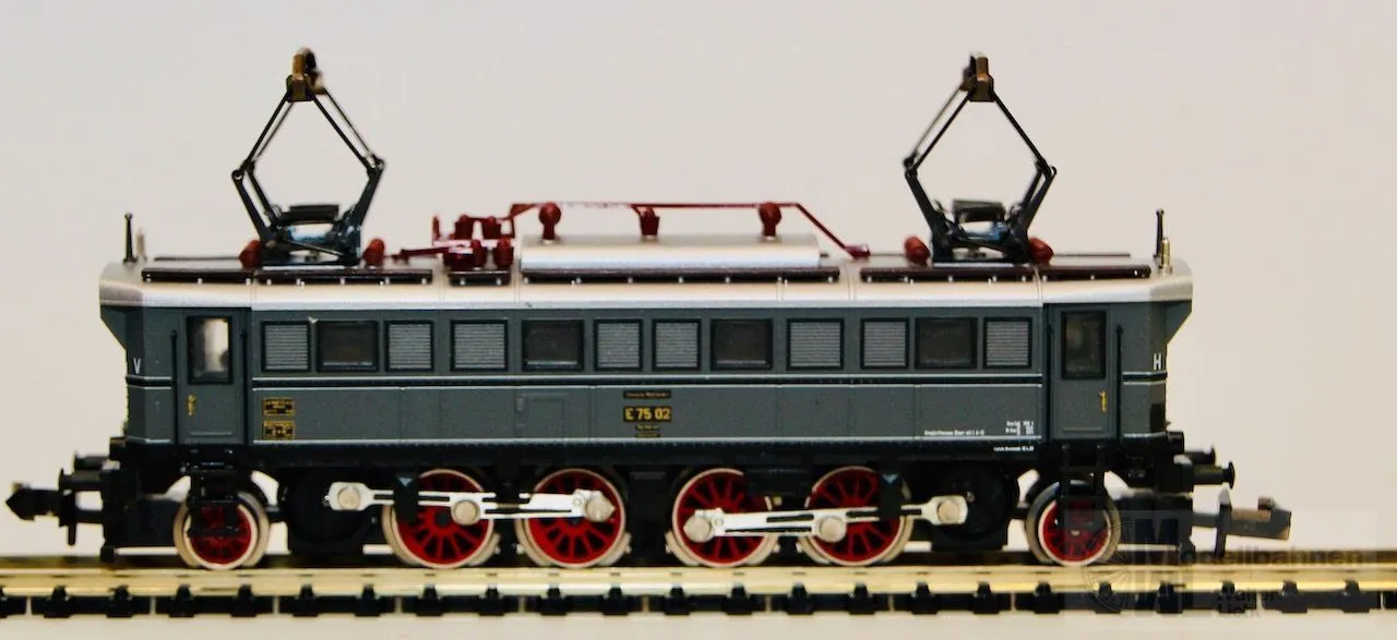 Trix 12973 - MINITRIX - E-Lok E 75 02 DRG Ep.II N 1:160
