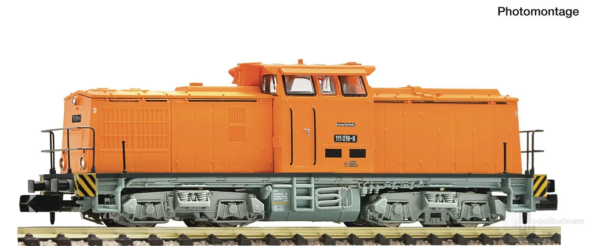 Fleischmann 7370039 - Diesellok BR 111 018-8 DR Ep.IV N 1:160 Sound