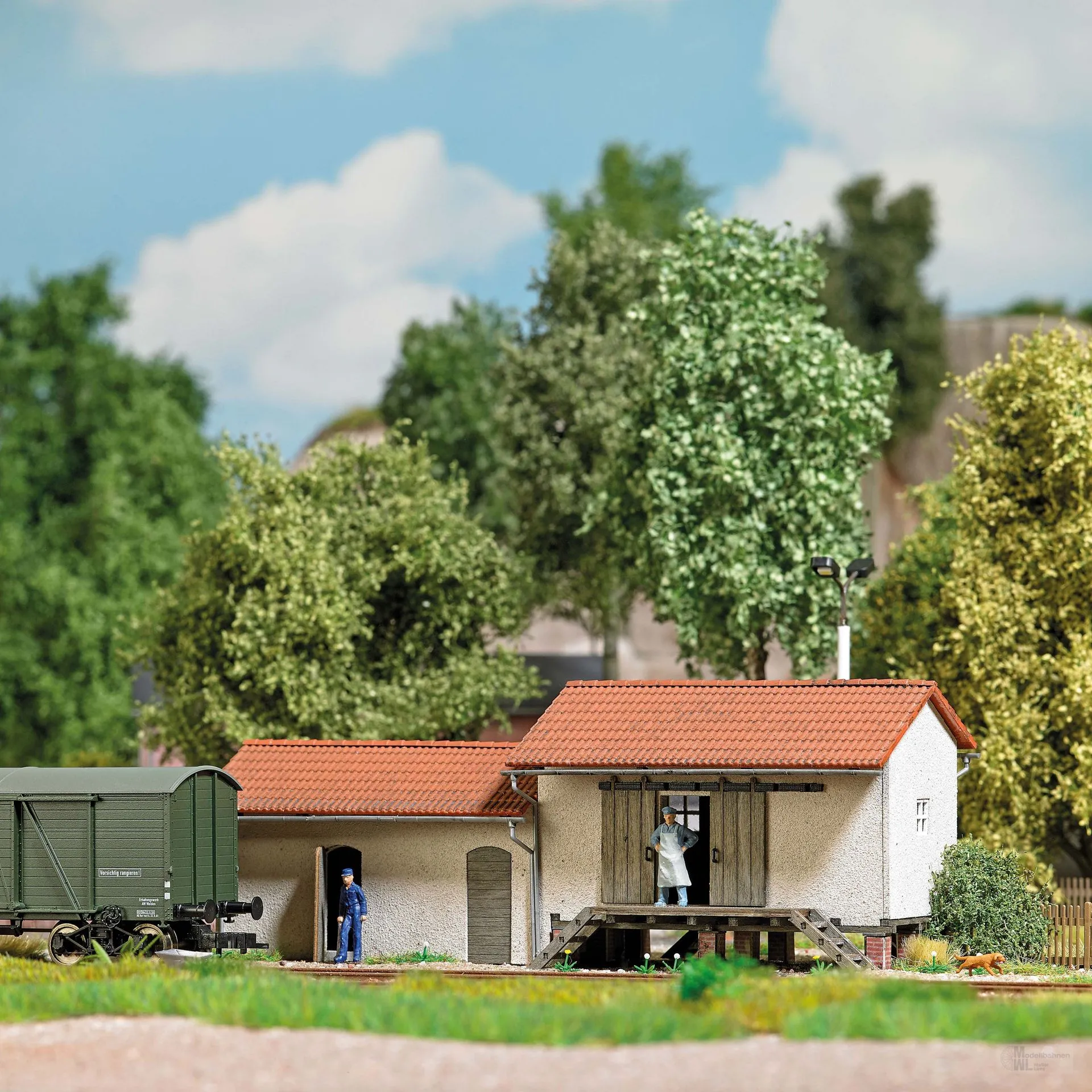Busch 1955 - Güterschuppen Rothenstadt H0 1:87