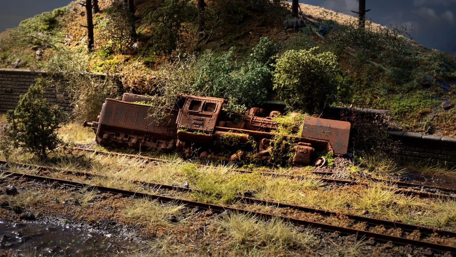 Noch 60763 - Vergessener Ort Lokomotive H0 1:87