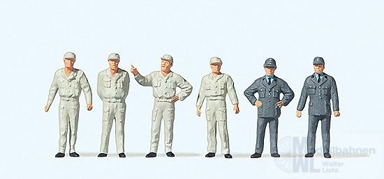 Preiser 10457 - THW-Helfer um 1950 H0 1:87