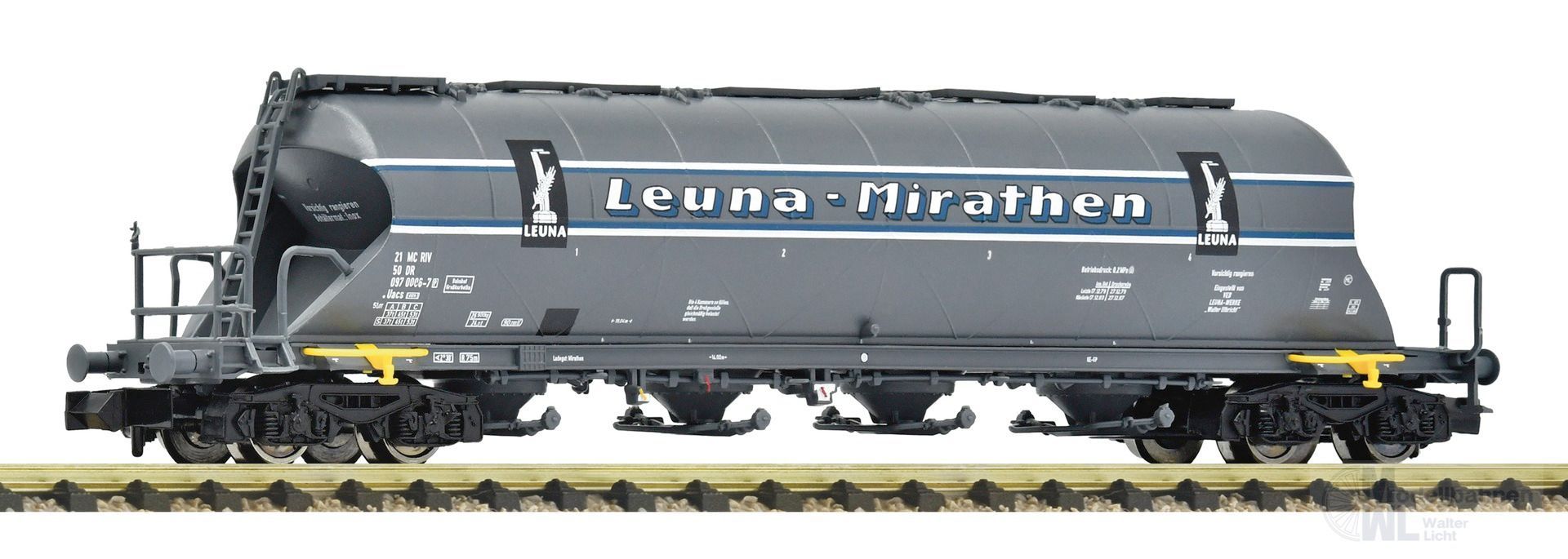 Fleischmann 6660139 - Staubsilowagen DR Ep.IV Leuna N 1:160