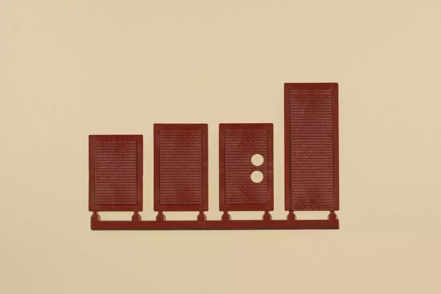 Auhagen 80225 - Blindfenster rot H0 1:87