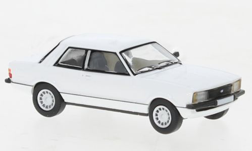PCX-Models 870657 - Ford Taunus TC2 weiss 1976 H0 1:87