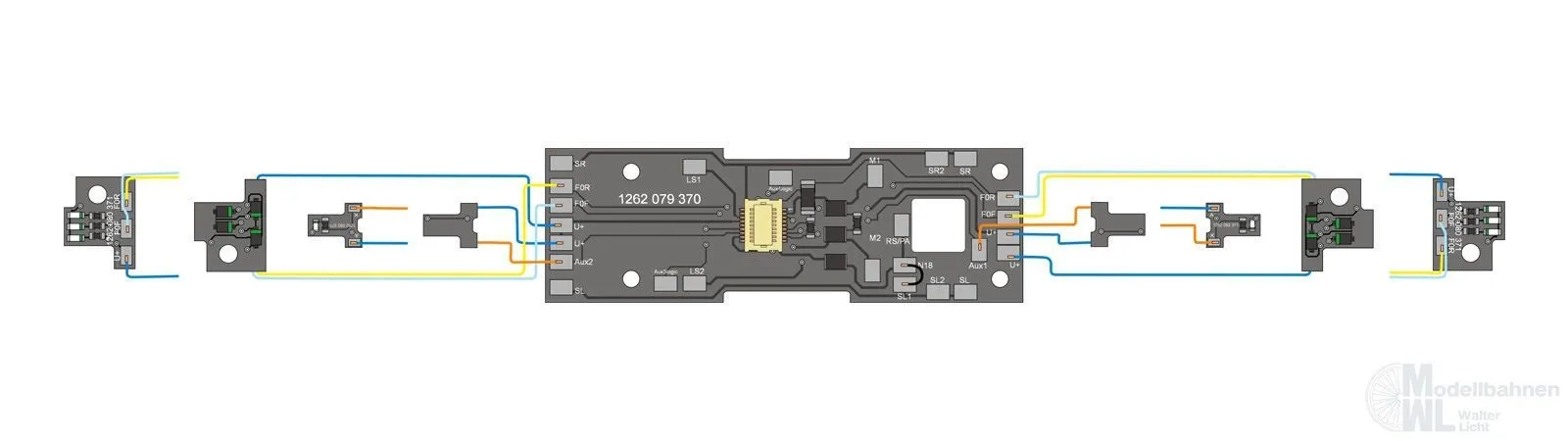 Bemo 5162370 - Umbausatz LED/ Next18 1262 H0m