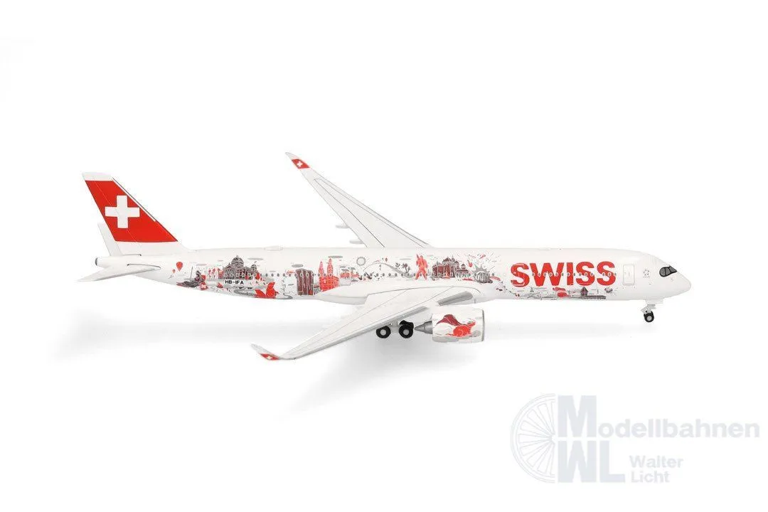 Herpa 538350 - Airbus A350-900 Swiss Wanderlust 1:500