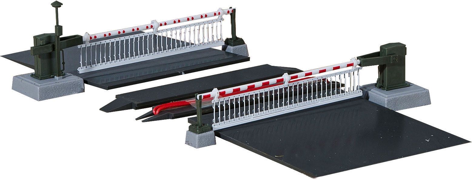 Viessmann 5104 - Bahnschranke mit Behang vollautomatisch H0 1:87