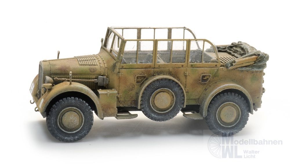 ARTITEC b.v. 6870762 - WM Horch 901 Kfz 15 Tarnung H0 1:87 Fertigmodell