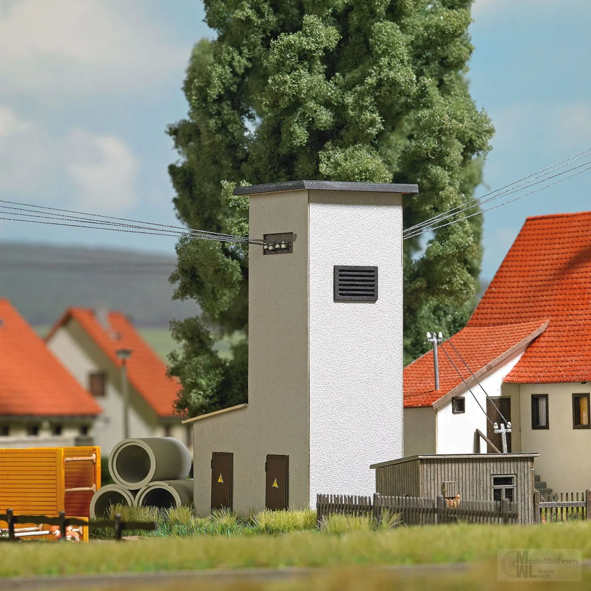 Busch 1367 - LPG Trafoturm H0 1:87