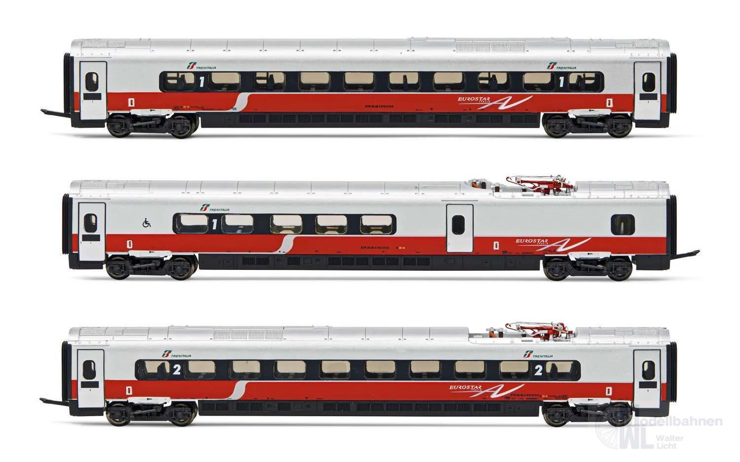 ar3506_0 Arnold 3506 - Ergänzungsset ETR 610 FS Ep.VI 3.tlg. EuroStarAV-Frecciargento N 1:160