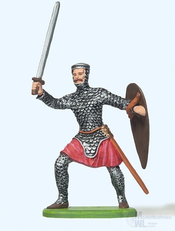 Preiser 51002 - Normanne mit Schwert 1:25 Preiser 51002 - Normanne mit Schwert 1:25
