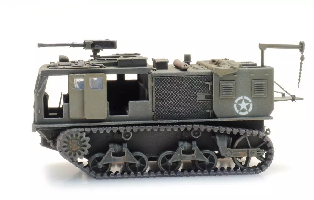 ARTITEC b.v. 6870413 - US M4 High Speed Tractor Unloading H0 1:87