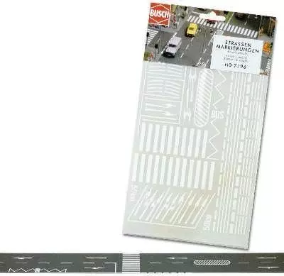 Busch 7196 - Straßenmarkierung H0 1:87