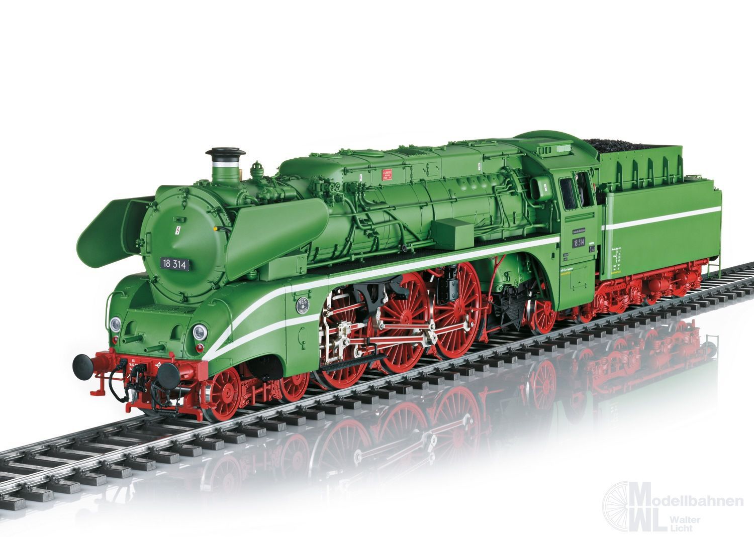 Märklin 55128 - Dampflok BR 18 314 DR/DDR Ep.III Kohle Spur 1