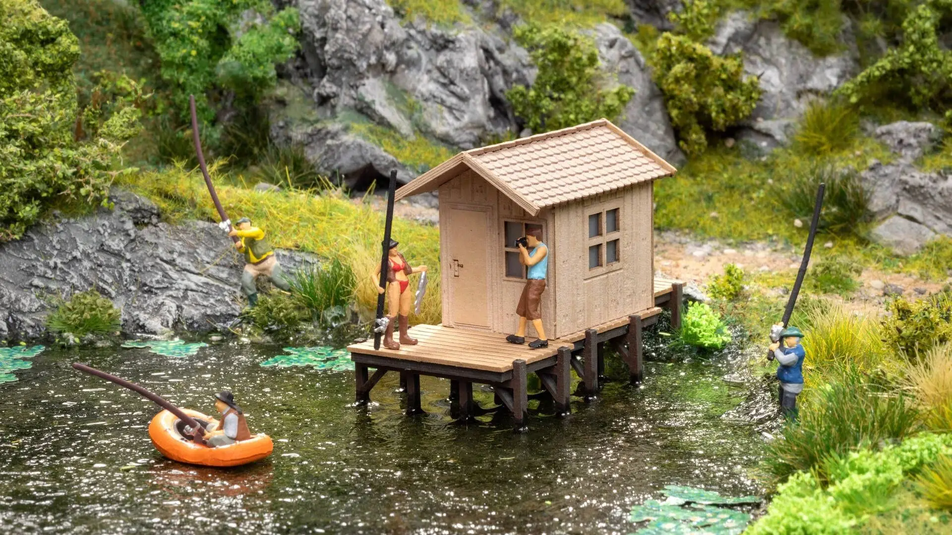 Noch 14691 - Fischerhütte N 1:160