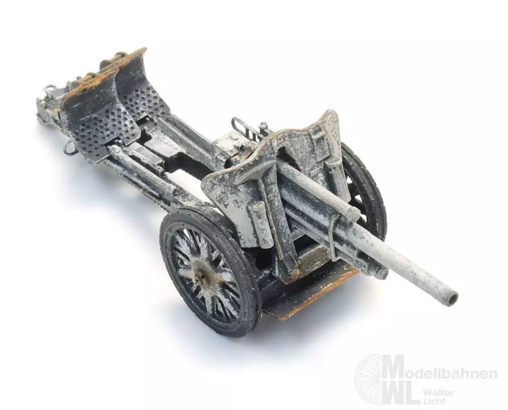 ARTITEC b.v. 6870631 - WM 10,5cm LeFH 18 Winter Fertigmodell H0 1:87