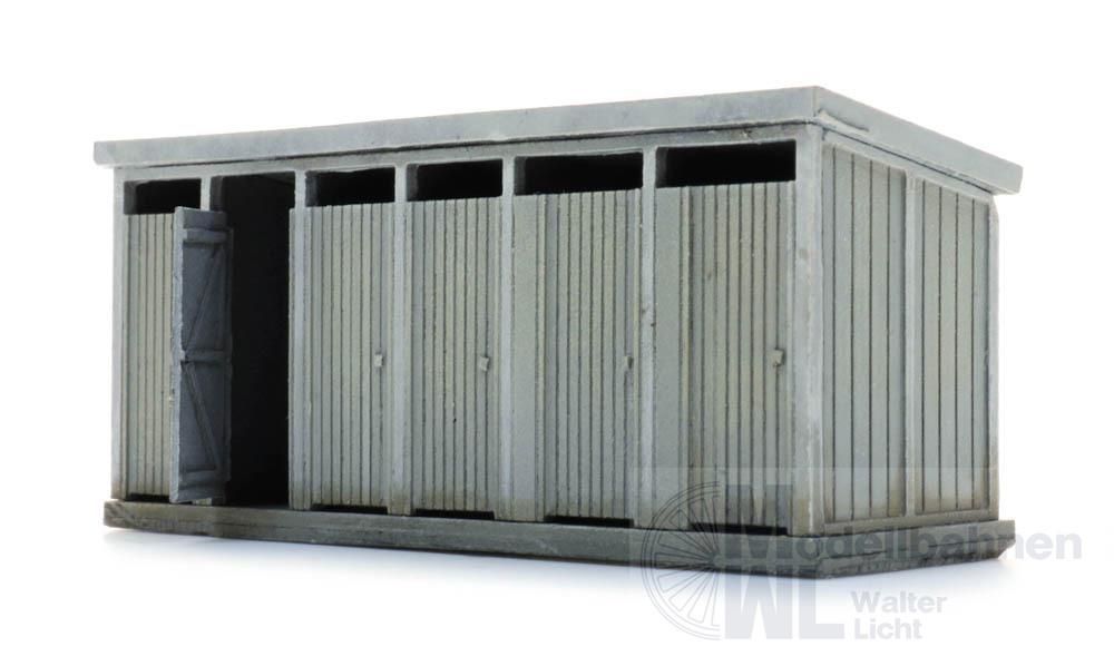 ARTITEC b.v. 14176 - Dusche und Toilettenblock Campingplatz BAUSATZ N 1:160