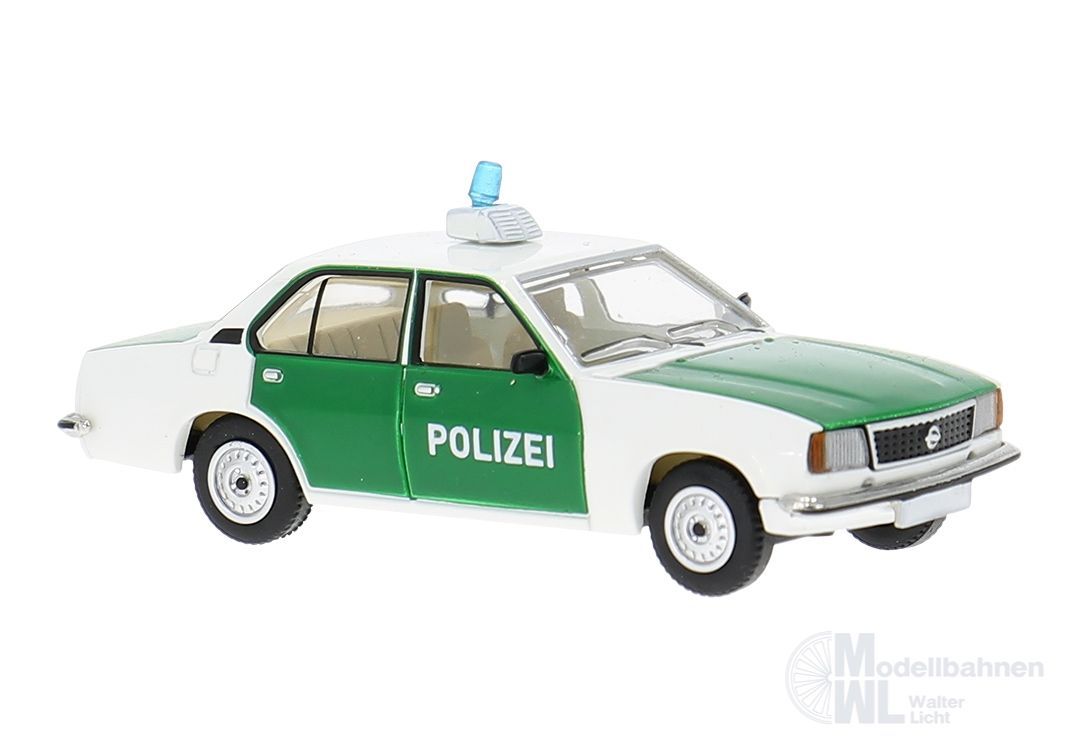 PCX-Models 871694 - Opel Ascona B 4-türig Polizei Hessen H0 1:87