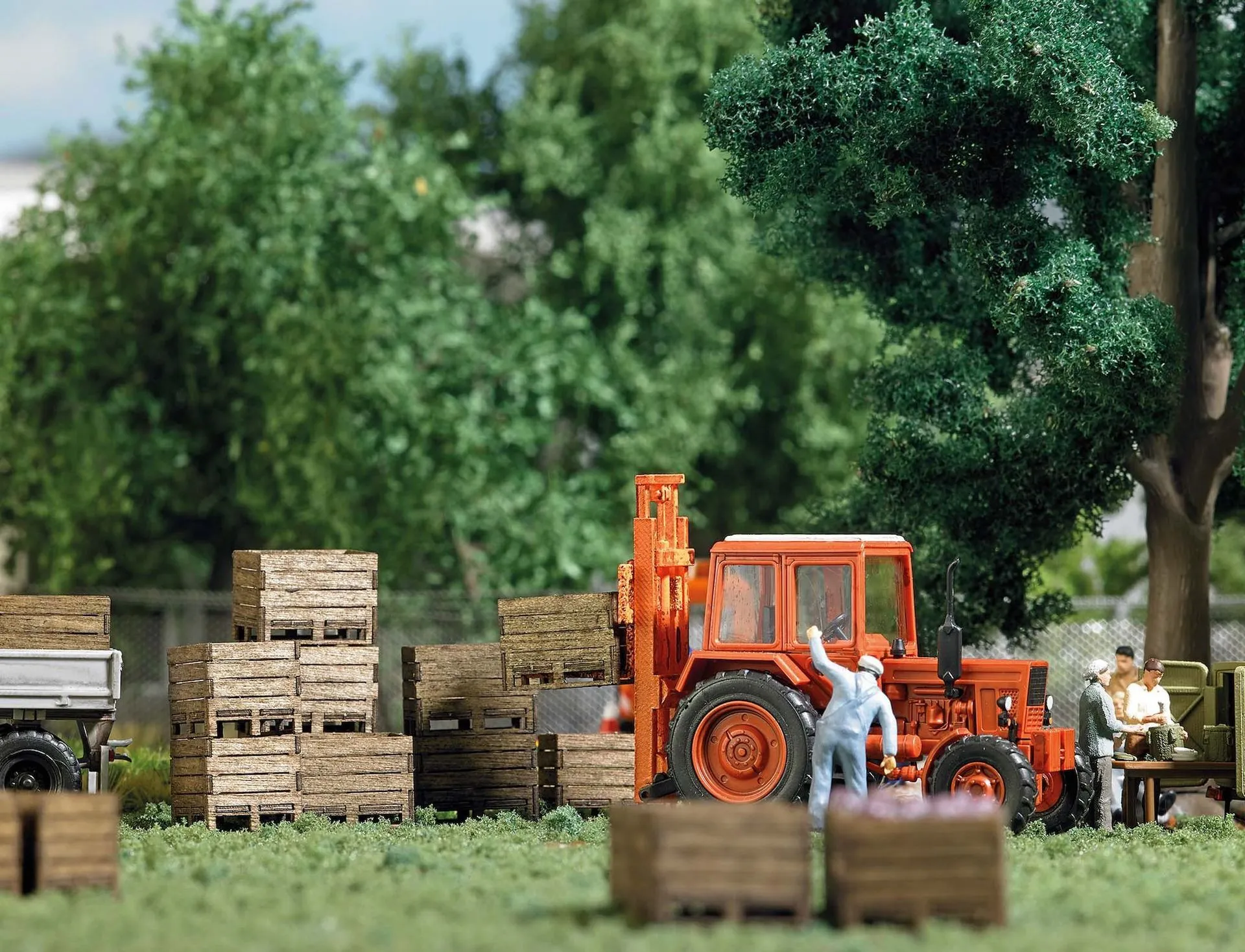 Busch 1980 - Erntekisten Set H0 1:87