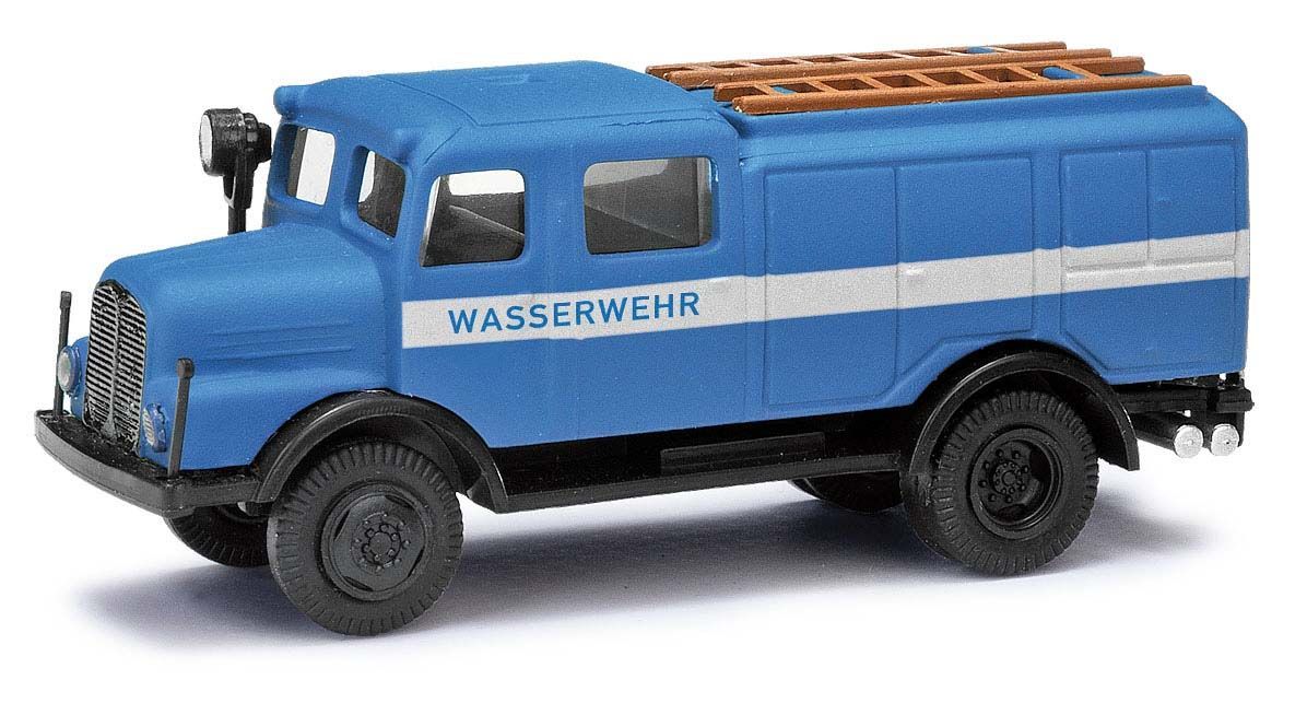 Busch 95620 - IFA S4000 TLF Wasserwehr blau H0 1:87 Busch 95620 - IFA S4000 TLF Wasserwehr blau H0 1:87