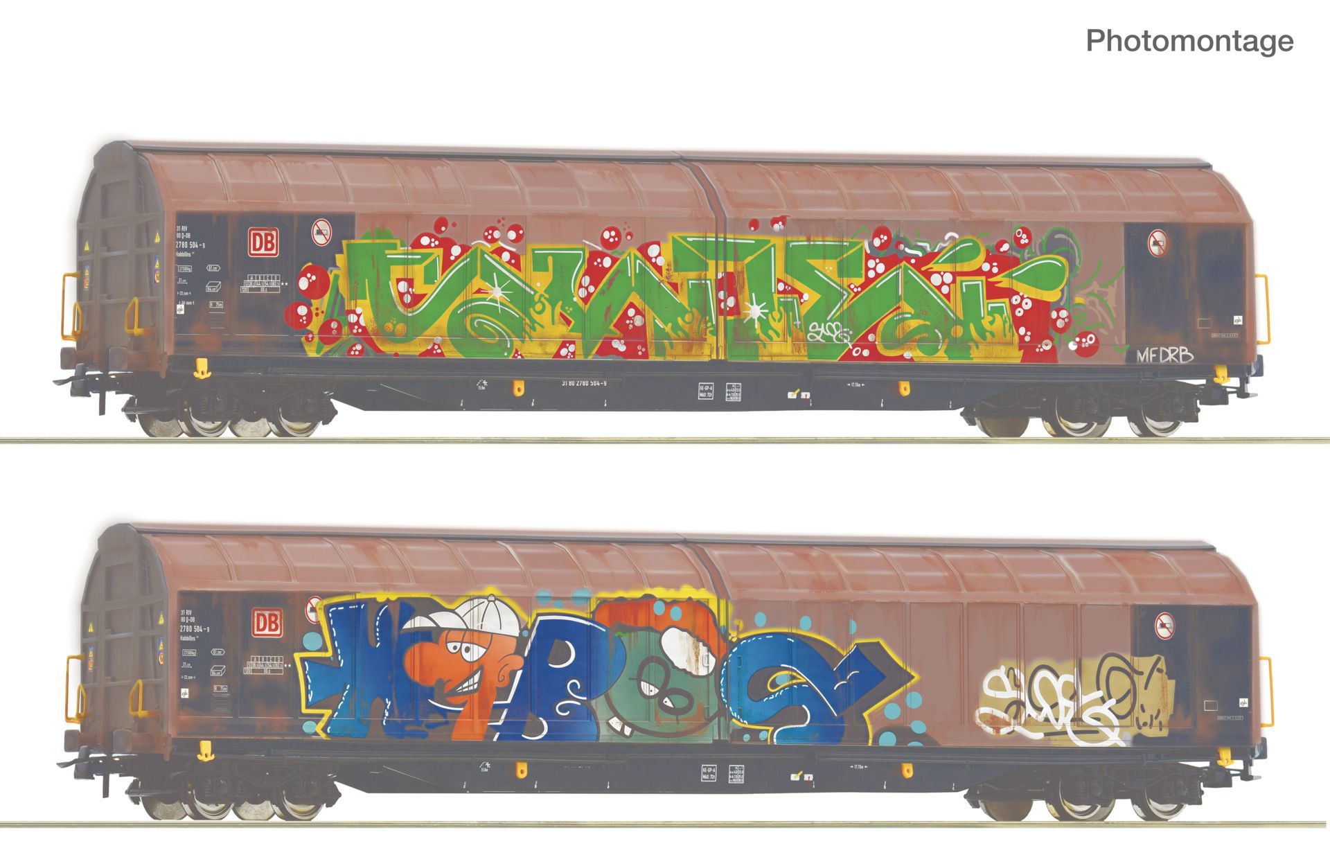 Roco 6600484 - Schiebewandwagen DB-AG