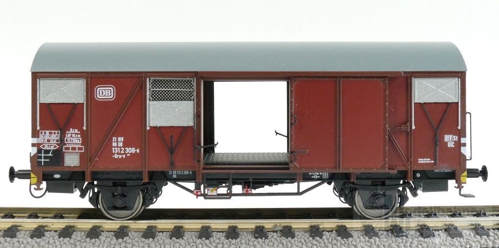 Exact Train 21005 - Güterwagen gedeckt DB Ep.IVGrs 213 EUROP H0/GL Exact Train 21005 - Güterwagen gedeckt DB Ep.IVGrs 213 EUROP H0/GL