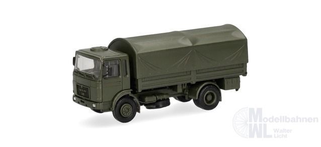 Herpa 747394 - MAN F8 Planen-LKW Bundeswehr H0 1:87