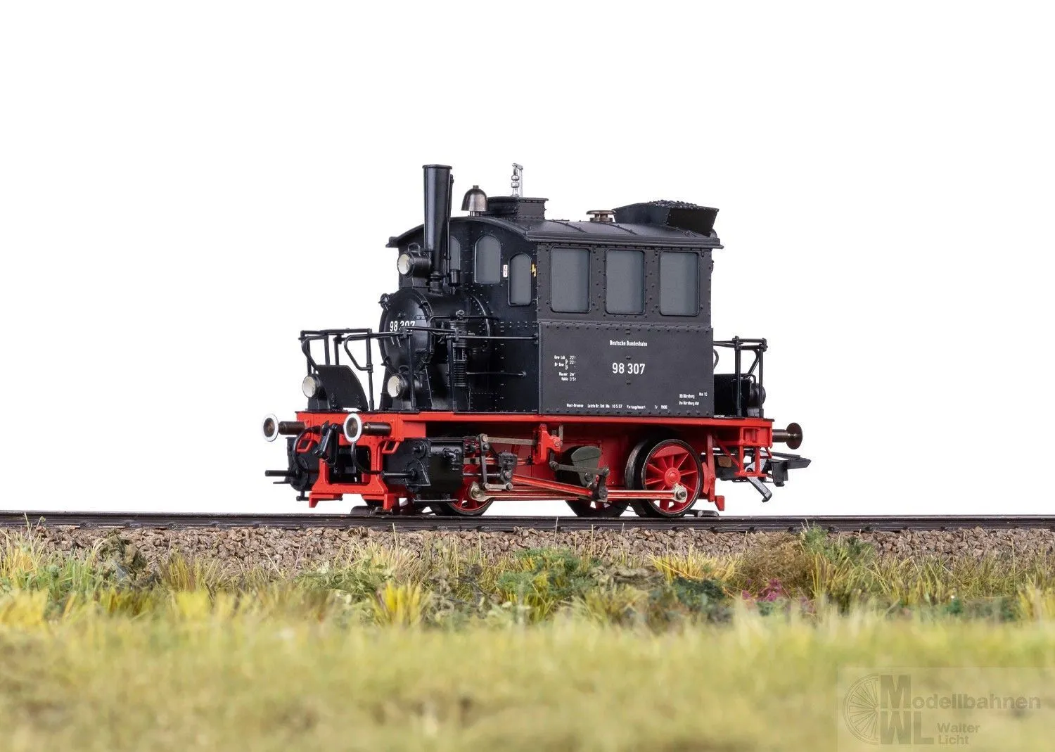 Märklin 26619 - MHI Zugpackung Spalter Bock Dampflok BR 98 307 DB Ep.III H0/WS Sound