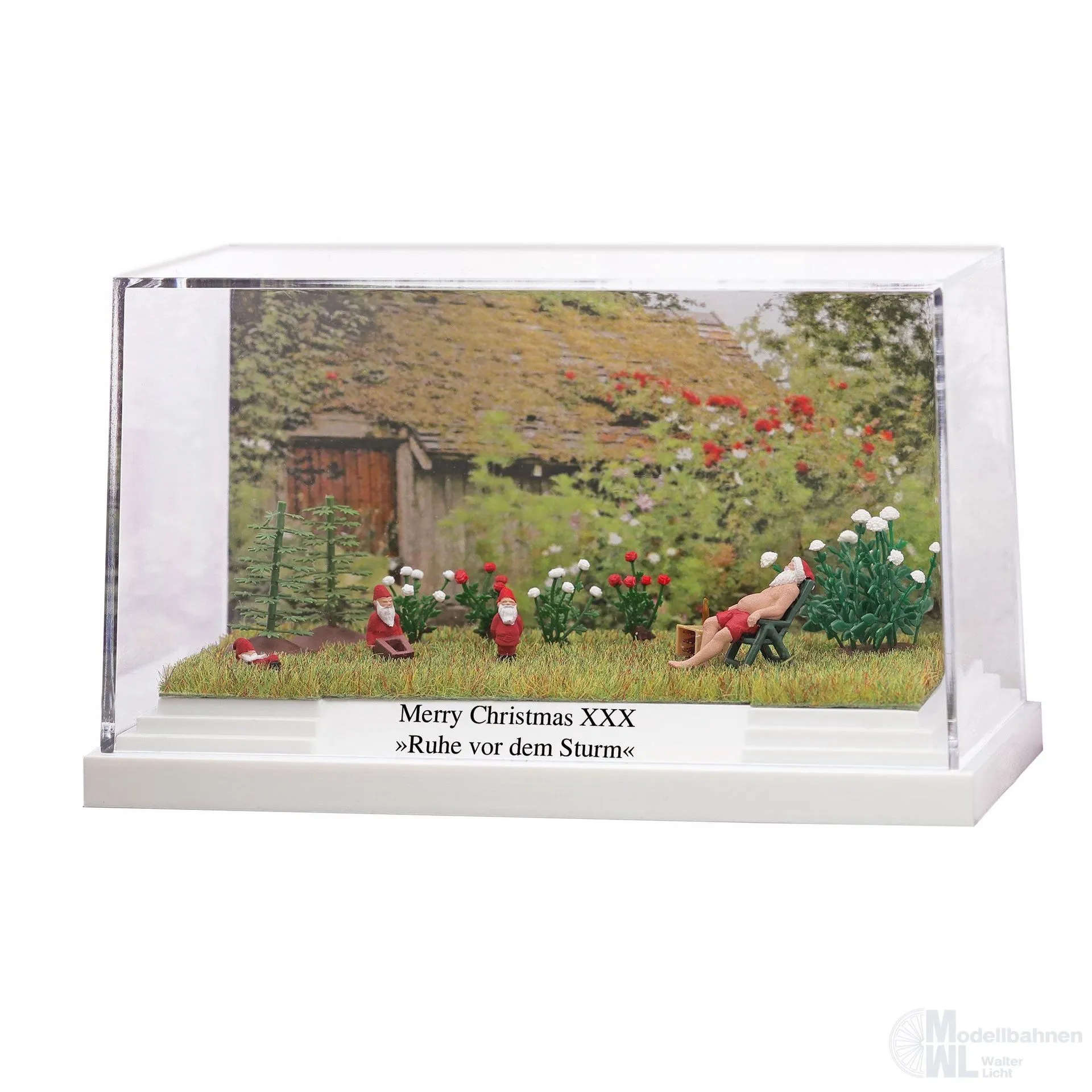Busch 7644 - Diorama: Merry Xmas 30 H0 1:87