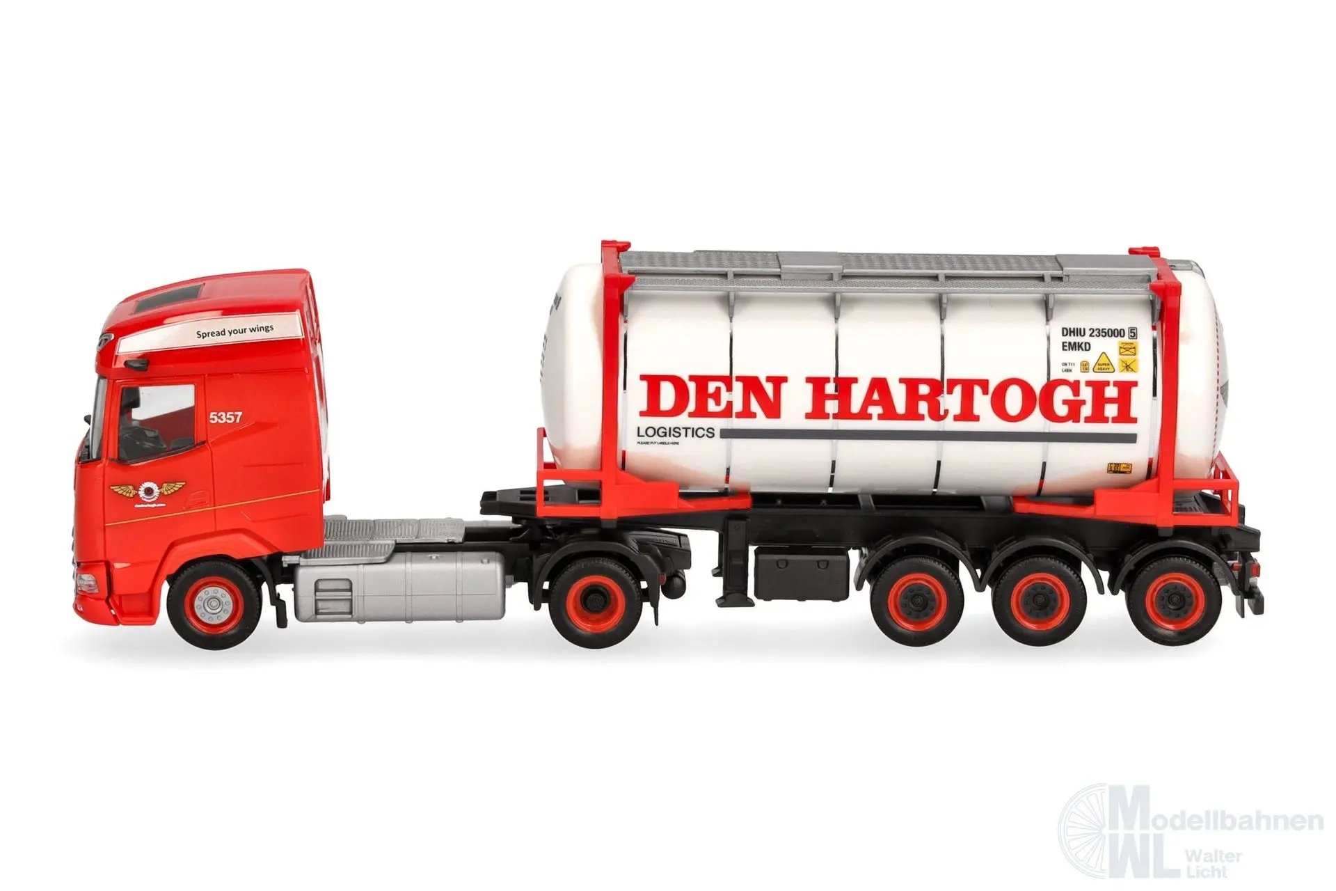 Herpa 320344 - DAF XG Swapcon.-Sz Den Hartogh H0 1:87