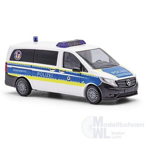 Busch 51159 - Mercedes-Benz Vito Bundespolizei H0 1:87