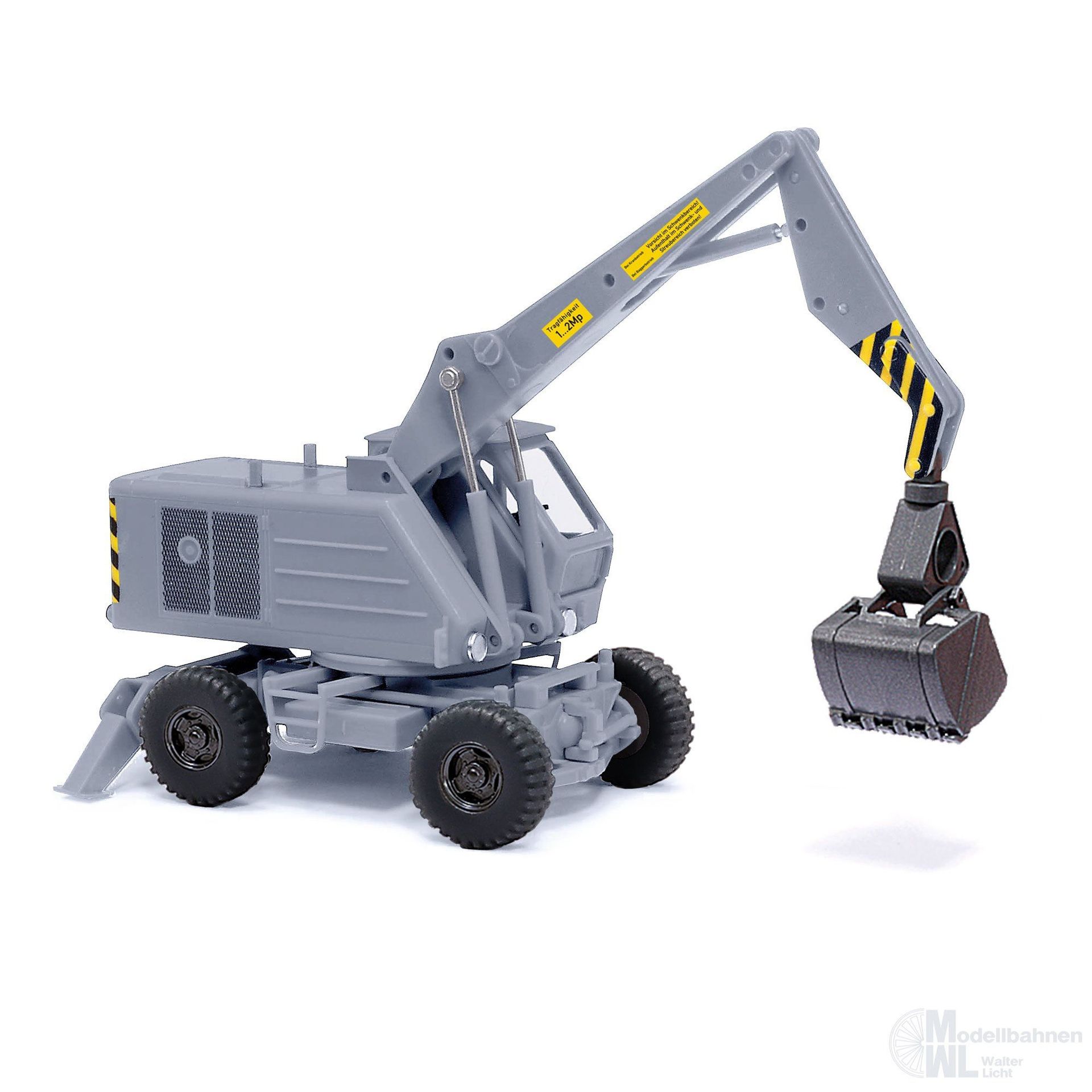 Busch 87404 - Weimar Mobilbagger T174-2 grau TT 1:120
