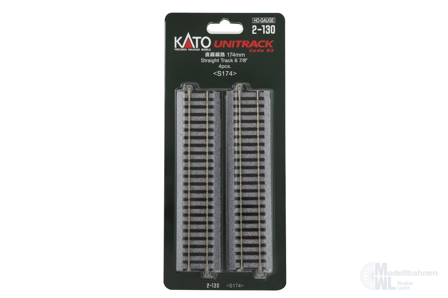 Kato 2-130 - Gleis gerade 174 mm H0 1:87